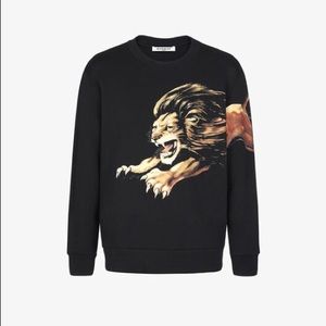 LEO PRINTED SLIM FIT SWEATSHIRT